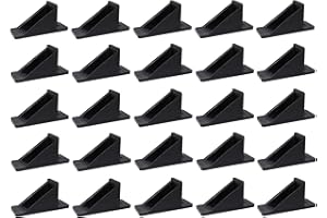 JSP Manufacturing V2-Mini-Dachschutz, Schneefang, verhindert Verrutschen, Eis, Schneestopp, Kunststoff, Multipack, mehrfarbig (50, schwarz)