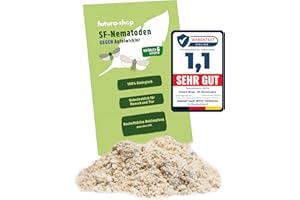 FUTURA-SHOP SF Nematoden gegen Apfelwickler 100% biologische und giftfreie Bekämpfung 2,5 Mio. für 1 Hochstamm oder 3 Spalierbäume | Nützlinge zur Bekämpfung von Apfel wicklern