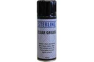 All Trade Direct 2 x 400ml 400g CLEAR GREASE SPRAY LUBRICANT AEROSOL MAINTENANCE CAR BIKE LUBE