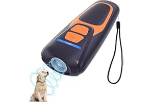 Ruhemeister Pro Anti-Bell Gerät - Ultraschall Hundetraining Mit Taschenlampe
