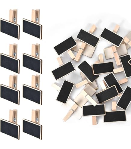 Set 24 Lavagnette Mini JIANTA - Con 4 Pennarelli, Forma A V, 10x7.5cm, Riutilizzabili - Foto 8