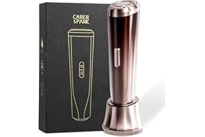 CARER SPARK Dispositivo de Radiofrecuencia Facial 3MHz, Masajeador Facial Antiedad con Ultrasonido EMS Fototerapia Reducción de Arrugas y Líneas Finas Cuidado Facial Eléctrico Multifuncional