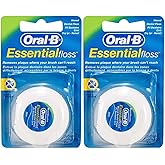 Oral-B Essential Floss Naneli ve Mumlu Diş İpi 50 m x 2 Adet