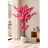 Pembe Japon Bahar Dalı Yapay Ağa&ccedil; - 100 cm