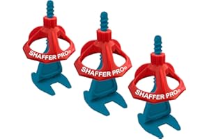 Tile Levelling System spacers 2 mm | 200 Clips + 100 Reusable twisters | 3 – 22 mm Tile Thick | for 20 mm Tile | SHAFFER PRO | tiling Tools aid for Floor Tiles/Wall Tiles Installation | Tiling kit