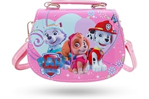 HEARTSKING Borsetta Bambina, Borsa Dog Borsa Tracolla Bambina Borsette Bambina Regalo Bimba Femmina Regolabile Messenger Tracolla per Bambini Elementi Essenziali per Viaggiare
