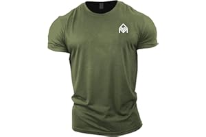 GYMTIER Gym T-Shirt | Mens Bodybuilding Training Top Clothing Plain Branded