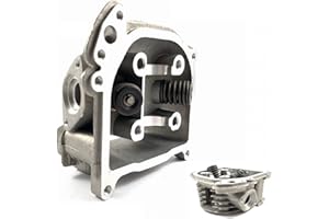 GY6-ERSATZTEILE_DE ZYLINDER KOPF 80ccm Ø47mm KOMPLETT MONTIERT *mit SLS* 69mm (lange) VENTILE * 4-TAKT 139QMA / 139QMB GY6 Motoren CHINA ROLLER 50