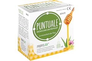 Nova Puntuale 6 Microclismi Con Prolax Adulti, Bianco, 10 g (Confezione da 6), 60 Grammo