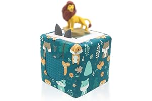 Taladad für Toniebox Bezug, Schutzhülle Case Schutzfolie,Schutzcover Bezug for Toniebox Speaker Hülle Bezug Toniebox Starter Zubehör Schutzhüllen (Wald)