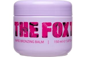 The Fox Tan - Rapid Bronzing Balm - Amplificateur de Bronzage sans Autobronzant pour le Corps, Crème Bronzante au Beurre de Cacao pour un Bronzage Intense, 150 ml