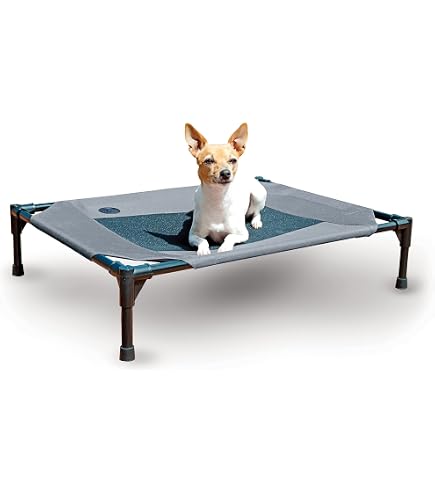 Lit Rafraîchissant Pour Chien 90x90 Cm - Couverture Lavable, Antidérapante, Pour Chien Petit/moyen - 12