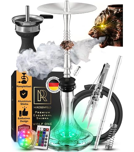 Werkbund EVO Deep Shisha Tonkopf – Handgefertigt In Russland, Inkl. Hookah John Flavour Saver