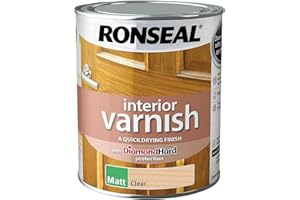 Ronseal Interior Varnish Matt Clear 750ml