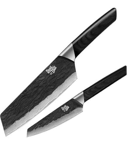 Suncraft Senzo Classic ID-05 Kochmesser – 20 Cm Klinge Aus 67 Lagen VG10 Damast, Härtegrad 61 HRC