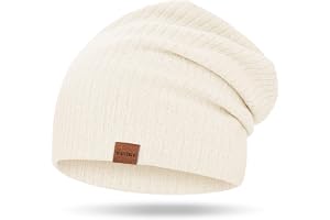 Slouchy mössa för kvinnor män lätt varm mössa hatt mjuk vindtät kemo keps stretch skalle keps