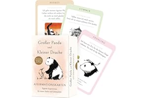 Großer Panda und Kleiner Drache Affirmationskarten: Tägliche Inspirationen für innere Stärke und Gelassenheit - Mit 53 Karten basierend auf dem Bestseller von James Norbury