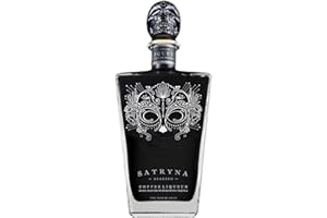 Satryna Tequila Xpresso | Coffee Liqueur | 35% ABV | 70cl | 100% Vegan Tequila | Creamy & Velvety | Coffee & Chcocolate | Nayarit Mountain Coffee