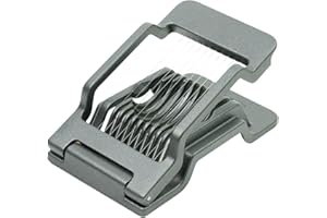 Thiru Coupe-œufs de qualité supérieure - Séparateur d'œufs pour tranches rondes ou ovales sans casser - 10 fils de coupe en acier inoxydable - Convient pour les œufs de taille S-L