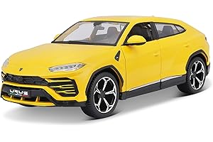 Bauer Spielwaren Maisto Lamborghini Urus 531519Y - Modellino auto in scala 1:24, porte apribili, 20 cm, colore: Giallo