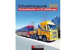 PODSZUN Schwertransporte 2023: Wochenkalender