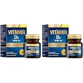 Nutraxin Vitals D3 Vitamin 1000 IU 25 mcg 120 Tablet Takviye Edici Gıda (2 paketi)
