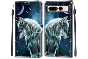 SIENIANLINE Carcasa para Google Pixel 7 Pro, Premium Cuero Flip Folio Carcasa Case, Google Pixel 7 Pro Funda, [Cierre Magnético] Carcasa para Google Pixel 7 Pro