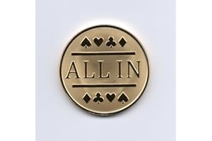 USNYABNI All in Poker Chip/Gold Clad Karte Displayschutzfolie Bounty Chip etc..