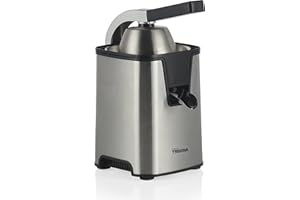 Tristar CP-3009 Spremiagrumi Elettrico, 350 W, 0.3 Litri, Acciaio Inossidabile, Argento/Nero