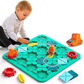 HESTİNYA TOYS Code & Go Kodlama Oyuncağı, Stem, Mantıksal Yol Oluşturma Oyuncağı, Eğitici Oyuncak, Yaratıcı D&uuml;ş&uuml;nme, Akıl ve 