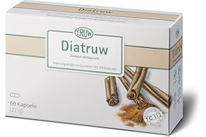 ‎DIATRUW Diatruw Zimtkapseln - Nahrungsergänzungsmittel mit Zimtextrakt aus der Cassia-Zimtrinde, 60 Kapseln