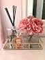 Plateau Miroir Doré – Rangement Élégant Pour Maquillage, Bijoux Ou Déco Vintage