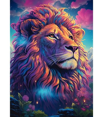 1000 Pieces Mandala Black Panther - Wooden Jigsaw Puzzle Schmidt