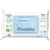 Mustela Parf&uuml;ms&uuml;z Kompostlanabilir Islak Mendil 60 Adet