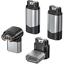 Câble Chargeur 2-en-1 USB-C/USB-A Pour Montre Garmin - 1m, Gris, Nylon Tressé - Compatible Fenix, Forerunner, Venu, Instinct