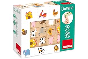 Jumbo Spiele Goula 50267 Holz Domino Farm
