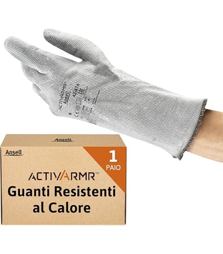 Prodotti Flower 50244 - Guanto Termico Anticalore - Resistenza Fino A 350°C - OK Fuoco