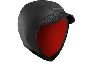 O'NEILL ONeill 3mm Squid Lid Neoprene Wetsuit Cap Hat Black - Unisex