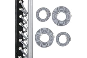 nsu Remplacement Corde, 4 Lacets Elastiques pour Chaise Zéro-Gravité Élastique Universelle pour Lafuma Fauteuil Relax, Chaise Longue