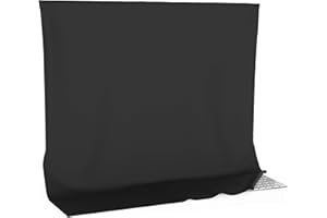 Kuzy - Black Full Cover for Apple iMac 27" Dust Cover, Display Protector (A1312 & A1419) and 27-inch Thunderbolt Display (A1316 & A1407) - Black
