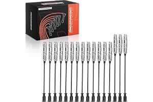 Frankberg 16 x tändkabelsats tändkabel kompatibel med C-klass T-modell S202 4,3L 1997–2001 E-klass W210 4,3L 5,4L 1997–2002 C