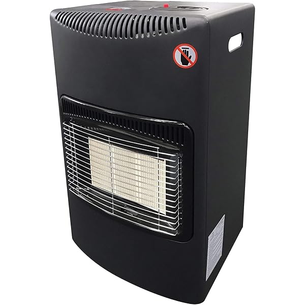 PROGEN New 4.2kw Calor Gas Heater Free Standing Butane Gas Heater Portable  Heater with with wheels comes with Free Hose and Regulator (Black) :  Amazon.co.uk: Garden