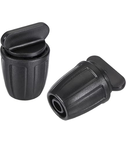 Haofy 20 Stück Schlauch-Endstopfen - Für 8/11 Mm Tropfschläuche, Mit Schloss - Ideal Für Garten & Gewächshaus
