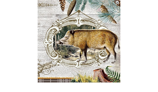 Lot De 20 Serviettes En Papier Motif Sanglier Animaux Chasse Animaux De La Foret Automne 33 X 33 Cm Amazon Fr Epicerie Lot De 20 Serviettes En Papier Motif Sanglier Animaux Chasse Animaux De La Foret Automne 33 X 33 Cm Amazon Fr Epicerie