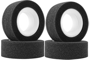 KEEDA 120 mm/4,72 Pouces Inserts en Mousse à Double étage pour Pneu de Roue de 2,2 Pouces, Éponge pour 1/10 RC Crawler Car Axial Scx10 90046 Traxxas TRX4 TRX6