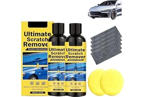 2 Pcs Nanopolix Scratch Remover, Nano Polix Car Scratch Remover Kit,Ultimate Scratch Removers,Quick Fix Removal Paste for Dee