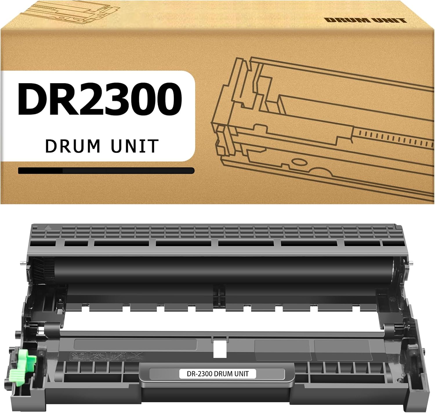 CYMBAINK Compatible DR2300 DR-2300 Drum Unit (No Powder) for HL-L2300D HL-L2340DW DCP-L2520DW HL-L2360DN DCP-L2540DN DCP-L2560DW MFC-L2700DW MFC-L2720DW MFC-L2740DW HL-L2365DW DCP-L2500D