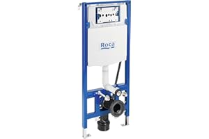 Roca A890078020 Bastidor Empotrable DUPLO WC ONE SMART Cisterna Doble Descarga y Flexo Alimentación Smart Toilets. Codo de 90 ø / 110 ø