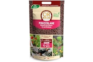 Or Brun, Pouzzolane, paillage, 4 litres