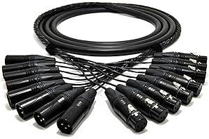 enoaudio Mogami 2932 8 Multicore Analog Kabel | Neutrik Gold XLR male - Neutrik XLR female | HiFi, 2,0 m